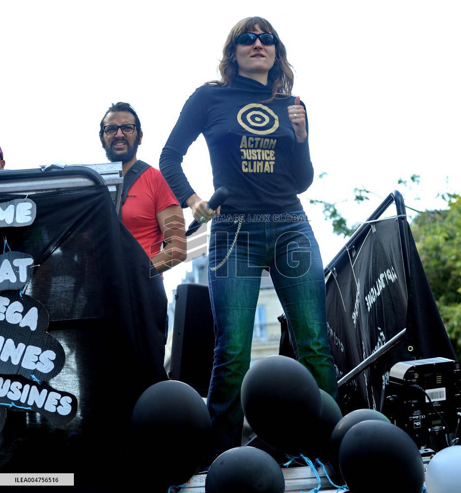 Climate Marches Held In Paris - France