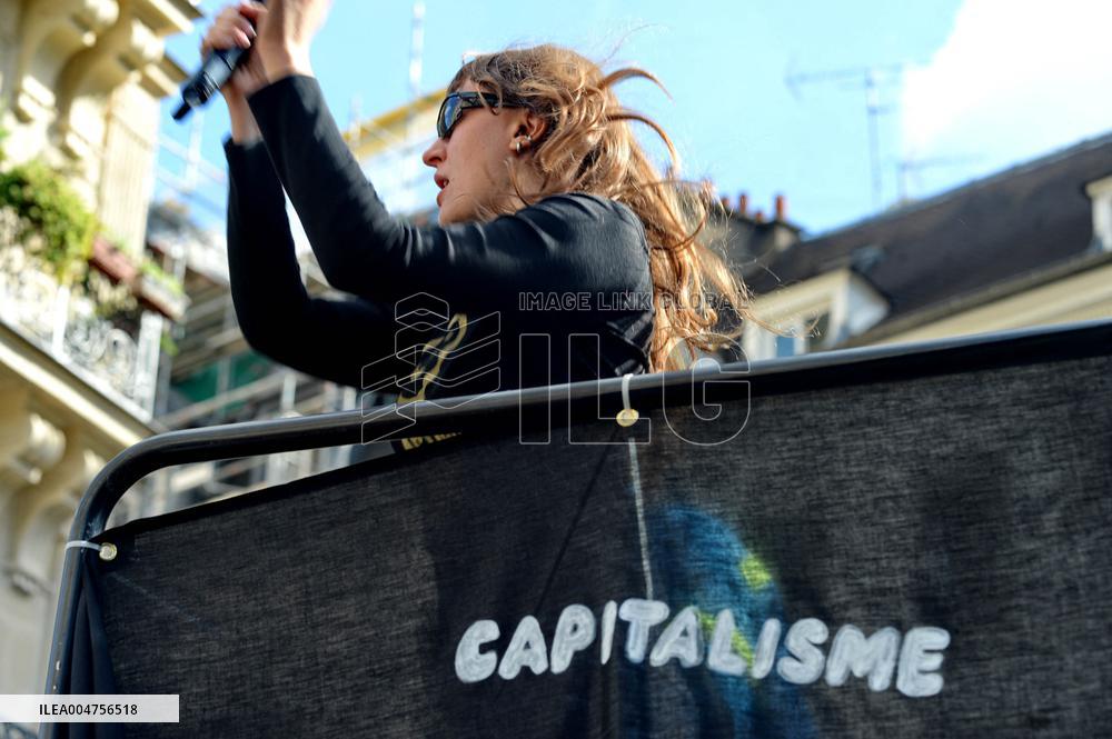 Climate Marches Held In Paris - France