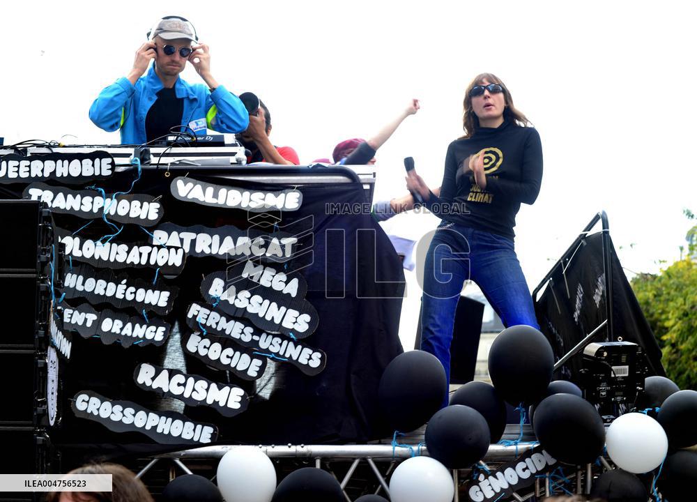 Climate Marches Held In Paris - France