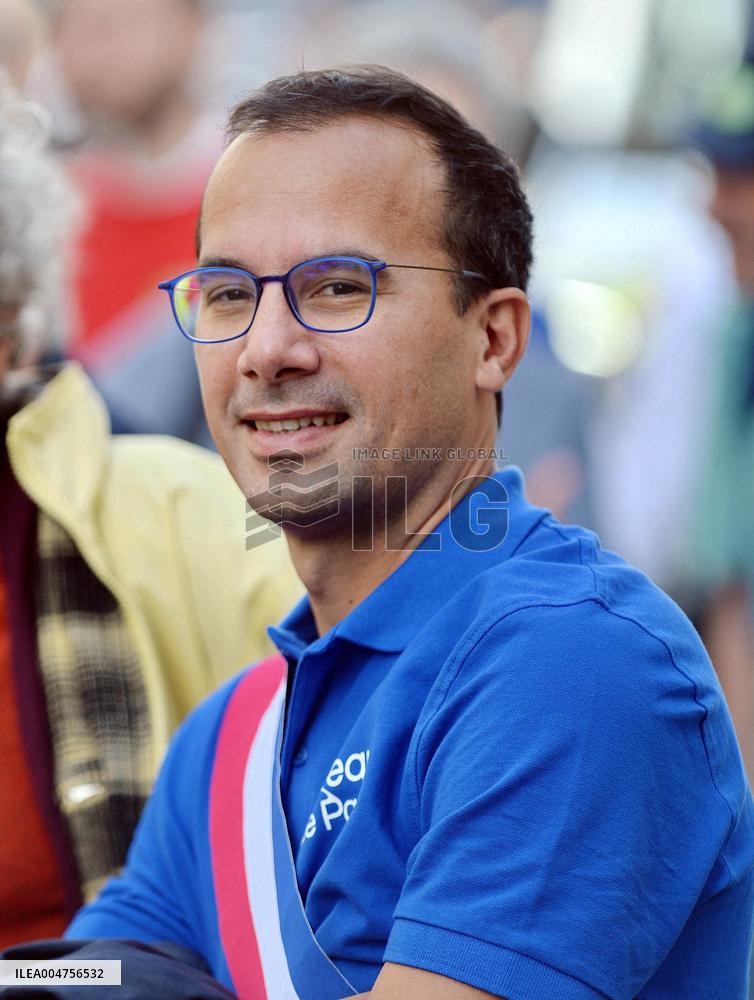 Climate Marches Held In Paris - France