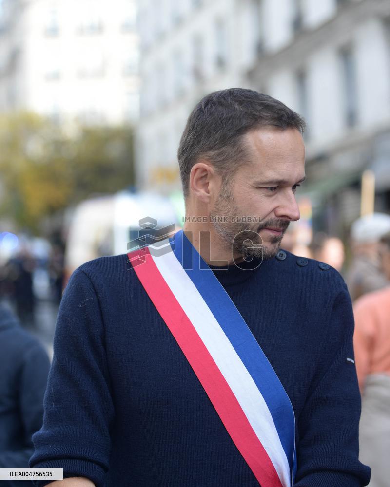 Climate Marches Held In Paris - France