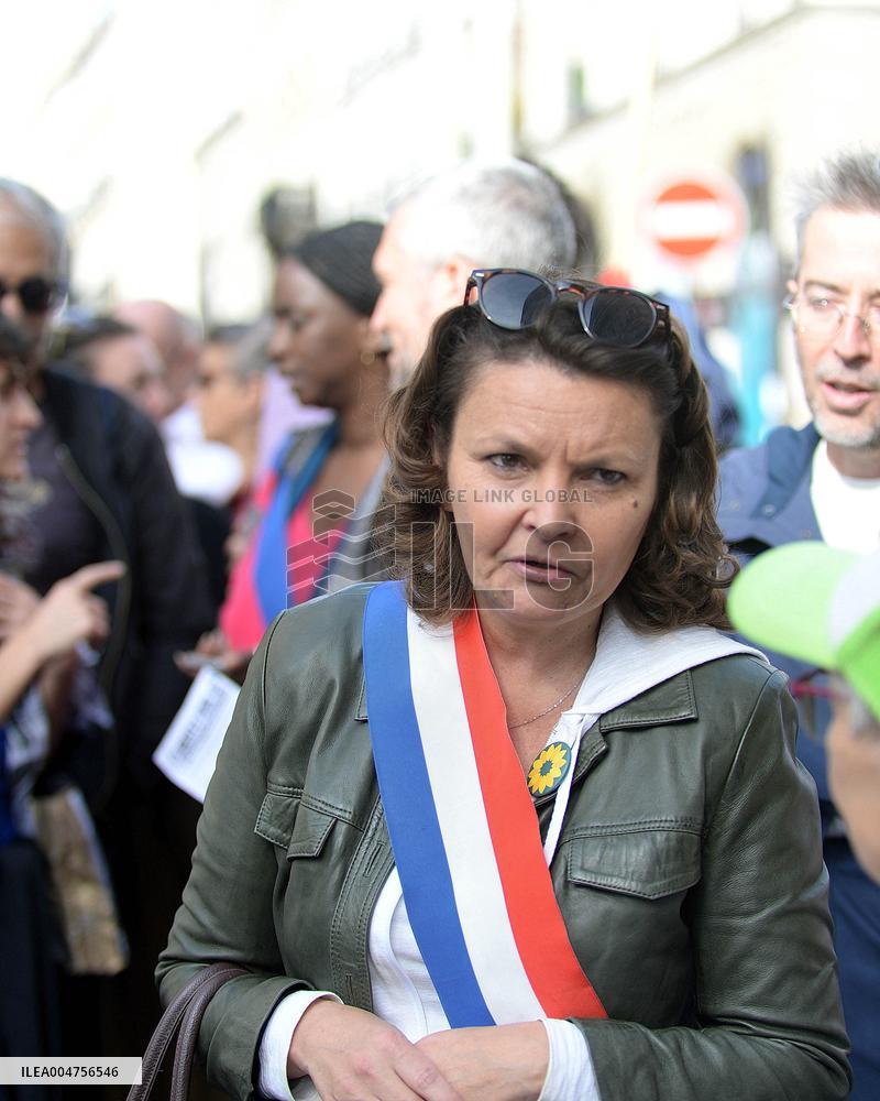 Climate Marches Held In Paris - France