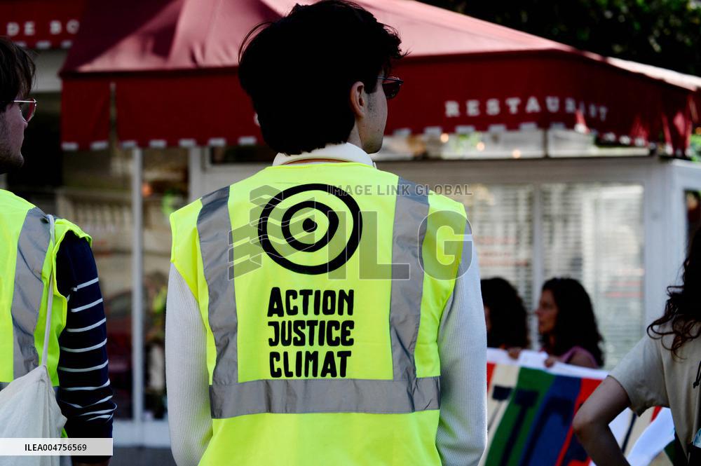 Climate Marches Held In Paris - France