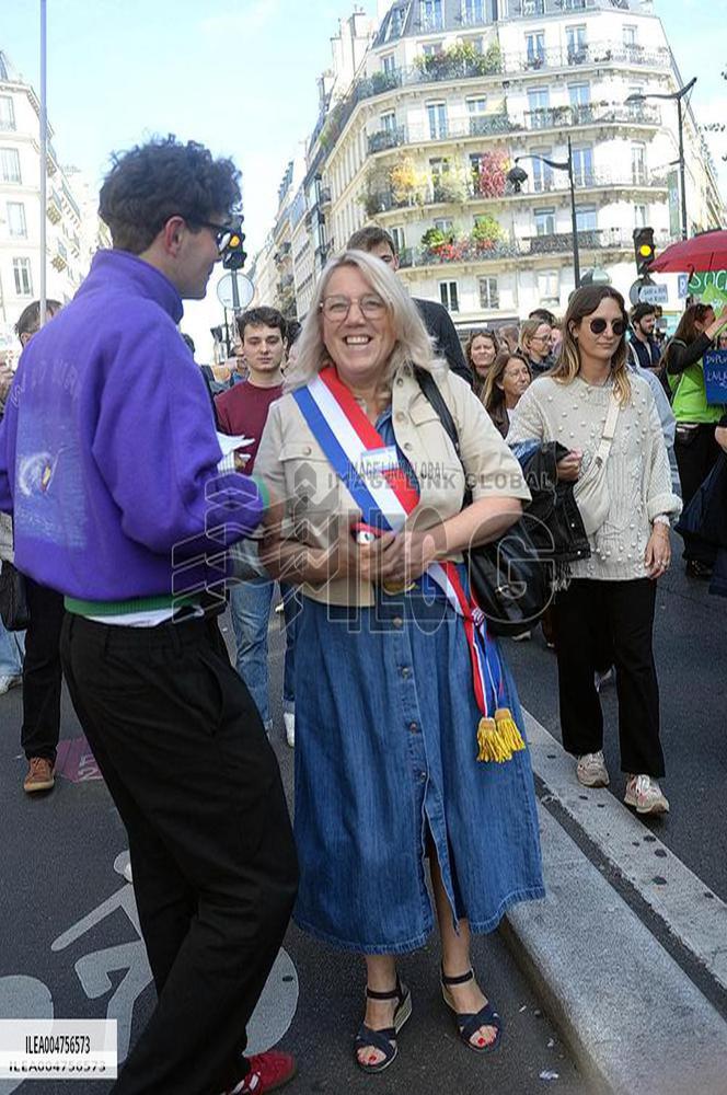 Climate Marches Held In Paris - France