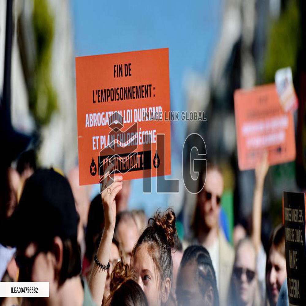 Climate Marches Held In Paris - France