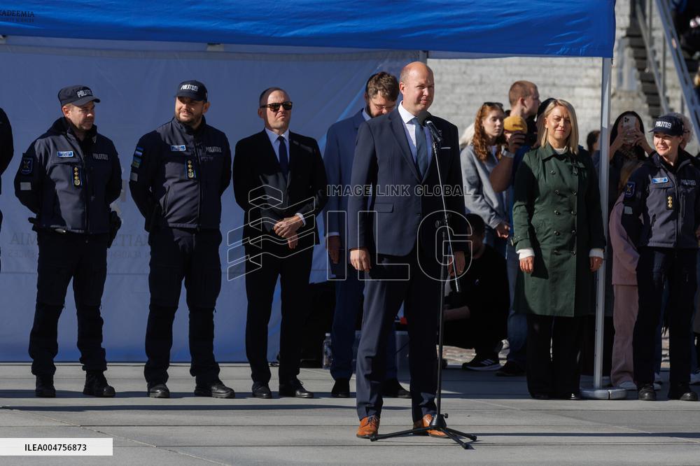 Oath of office for police cadets