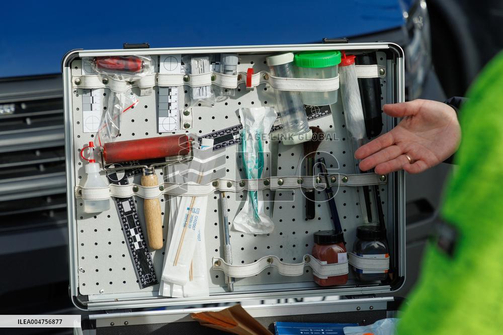 Oath of office for police cadets