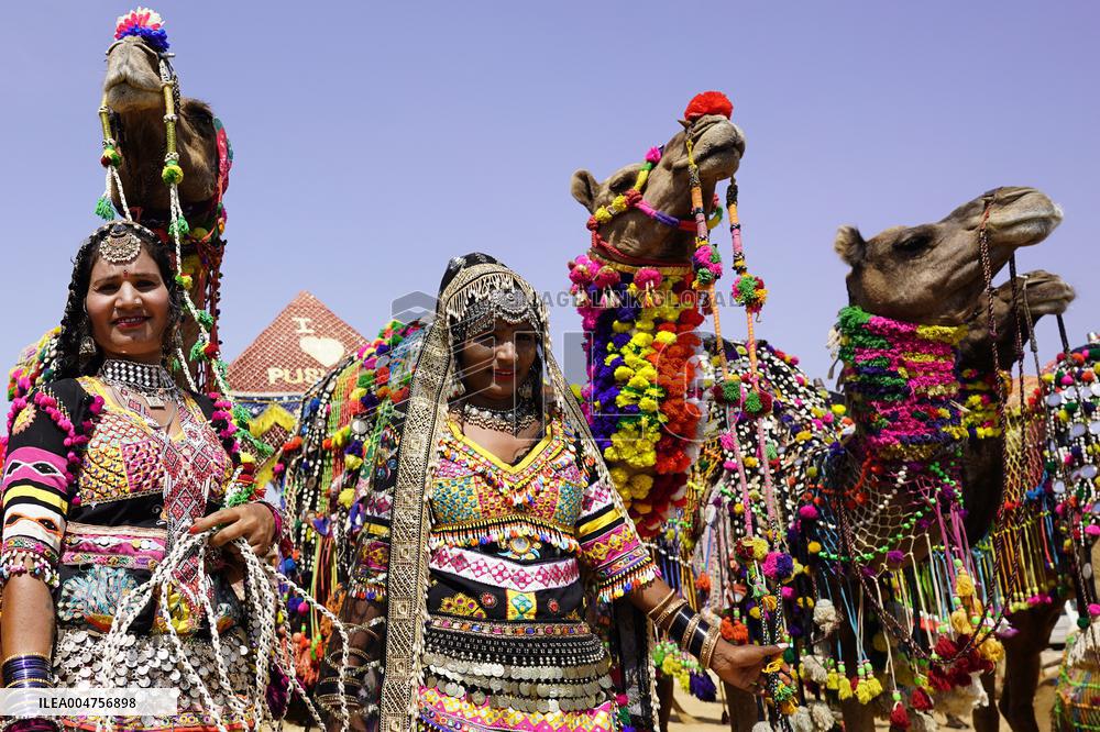 Indian Kalbeliya Gypsy Dancers Performs - India