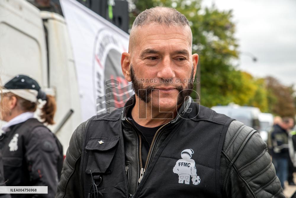 Motorbike Rally Against Low Emission Zones In Paris - France