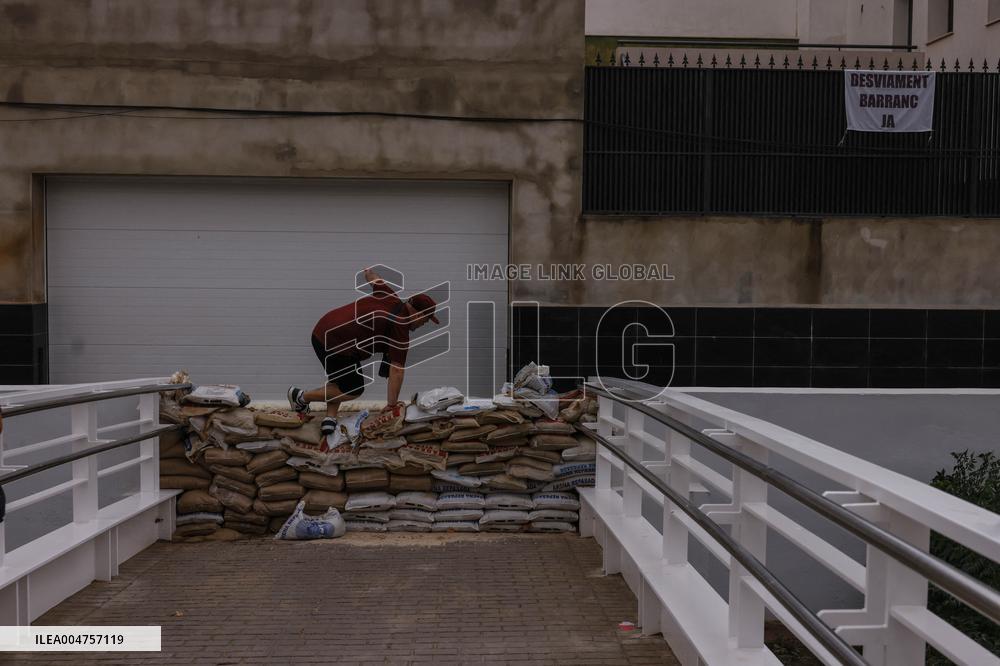 La Saleta Ravine Floods At Dawn - Spain