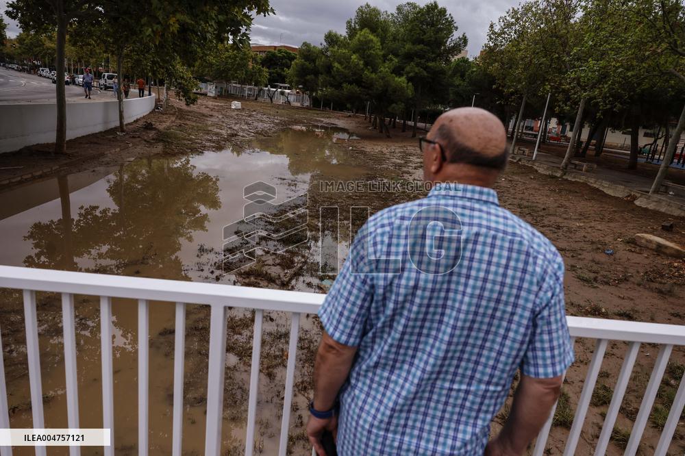 La Saleta Ravine Floods At Dawn - Spain