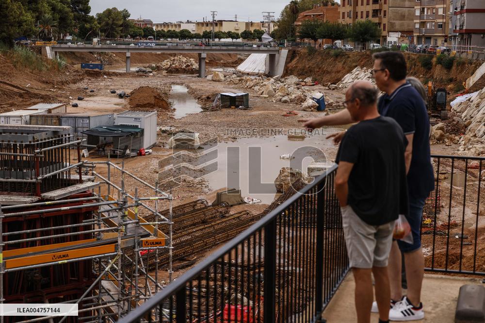 La Saleta Ravine Floods At Dawn - Spain