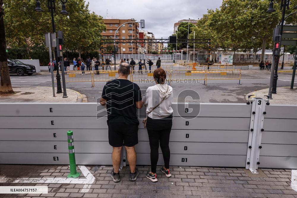 La Saleta Ravine Floods At Dawn - Spain