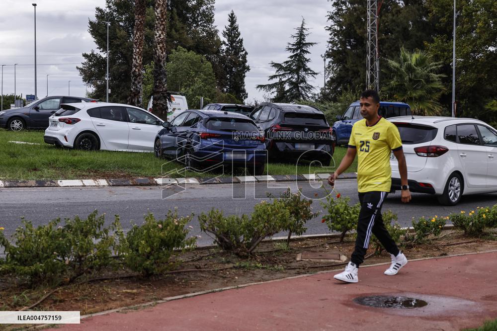 La Saleta Ravine Floods At Dawn - Spain