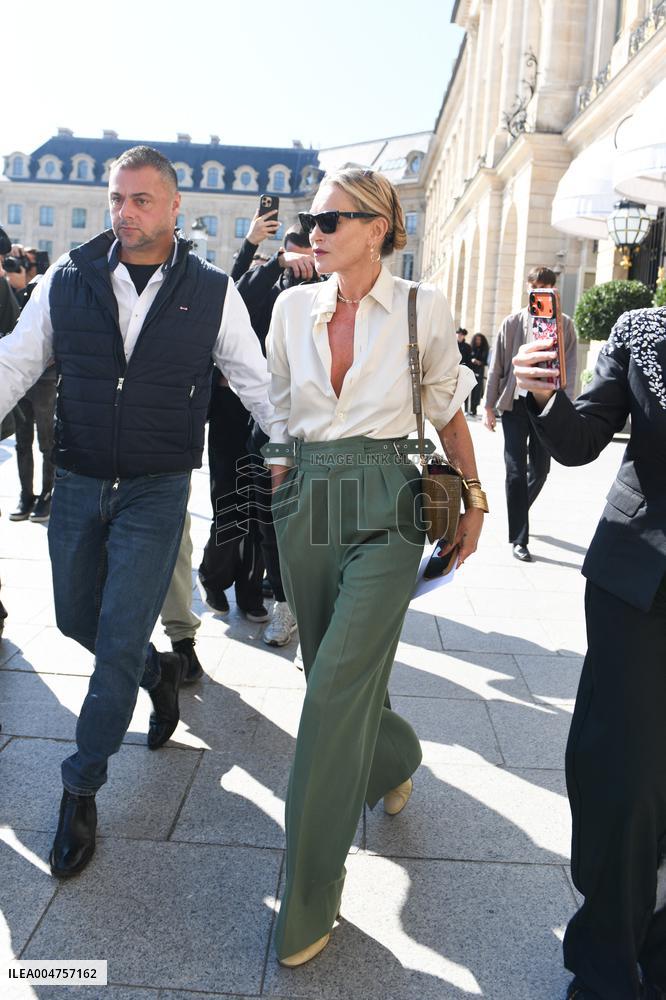 Kate Moss Leaves The Ritz - Paris
