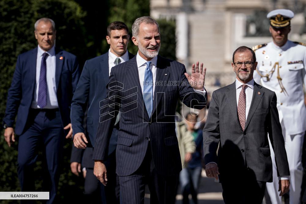 King Felipe at 25th Anniversary Of Nueva Economia - Madrid