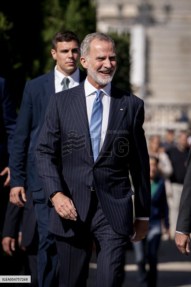 King Felipe at 25th Anniversary Of Nueva Economia - Madrid