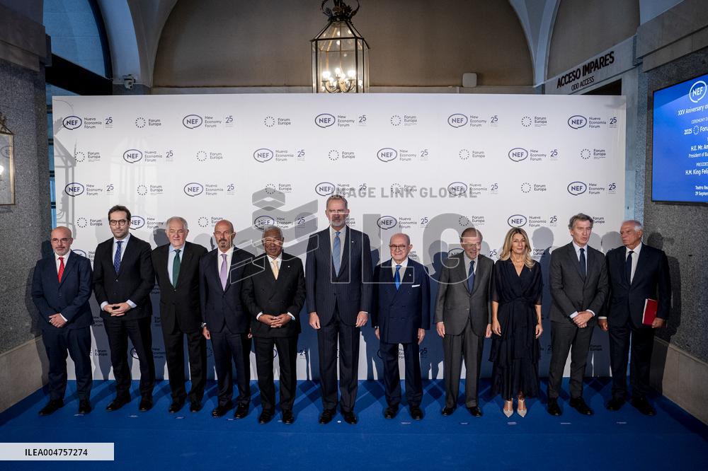King Felipe at 25th Anniversary Of Nueva Economia - Madrid