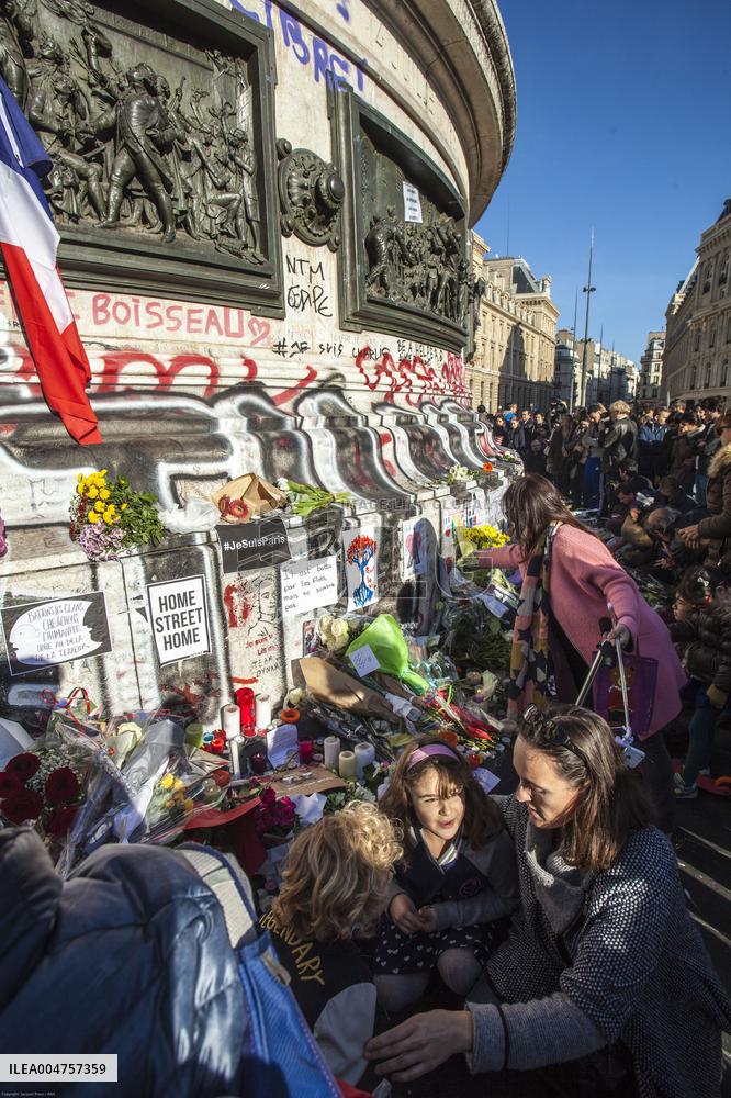 Illustration - Attacks January November 2015 - Paris