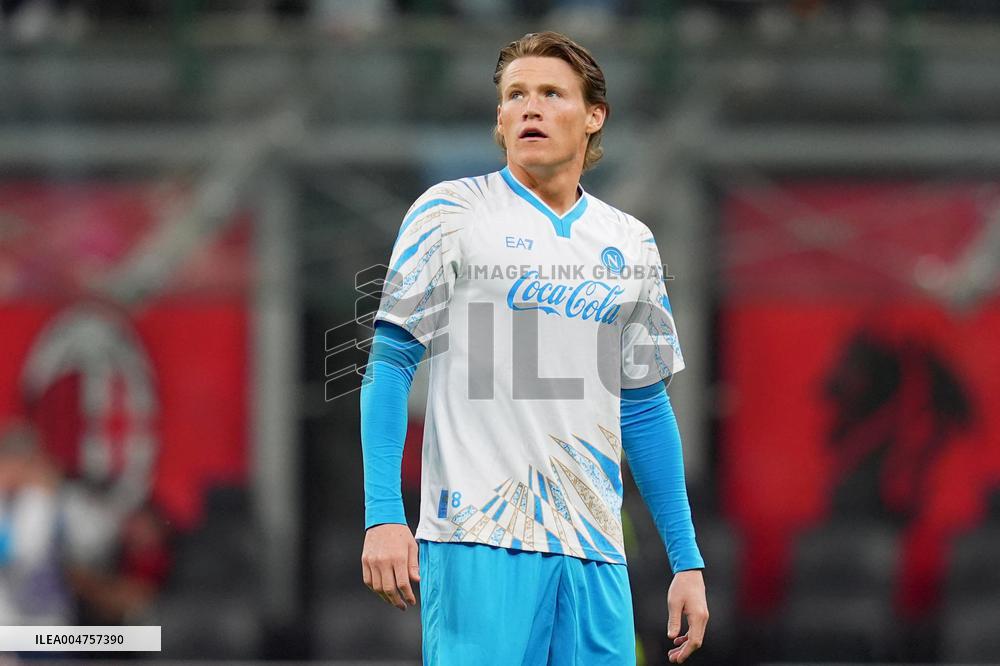 Serie A Match Between Milan and Napoli - Milan