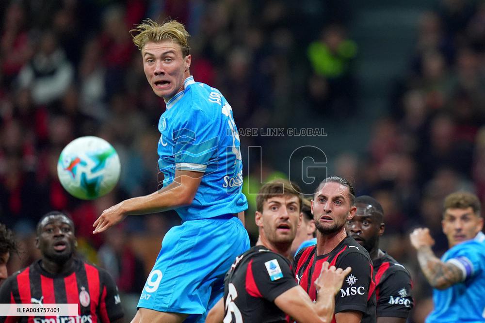 Serie A Match Between Milan and Napoli - Milan