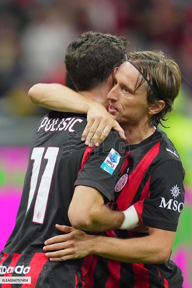 Serie A Match Between Milan and Napoli - Milan