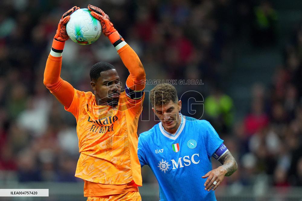 Serie A Match Between Milan and Napoli - Milan
