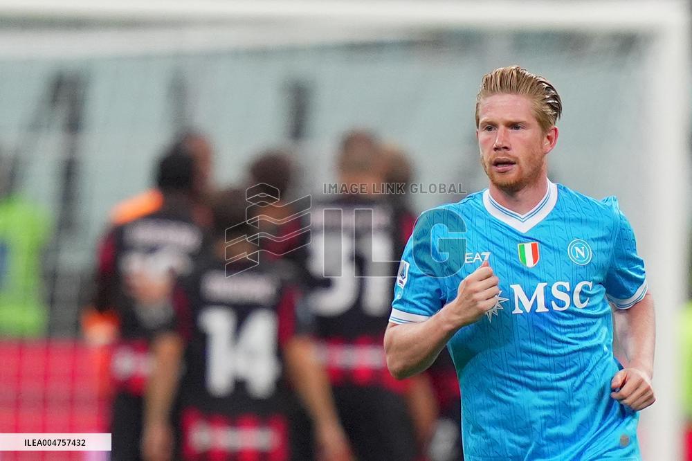 Serie A Match Between Milan and Napoli - Milan