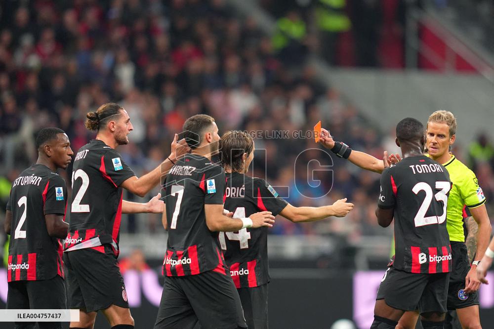 Serie A Match Between Milan and Napoli - Milan