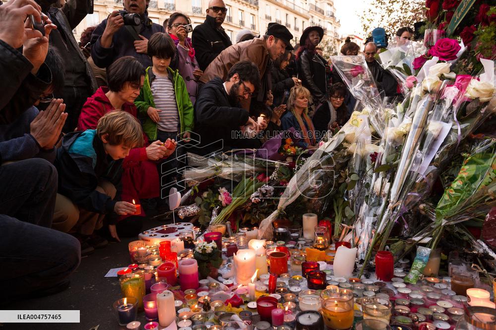 Illustration - Attacks January November 2015 - Paris