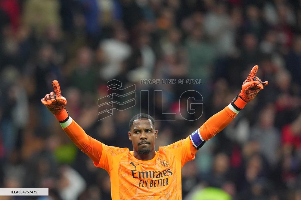 Serie A Match Between Milan and Napoli - Milan