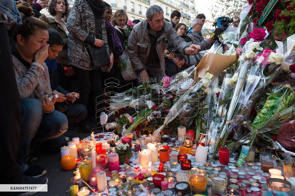 Illustration - Attacks January November 2015 - Paris