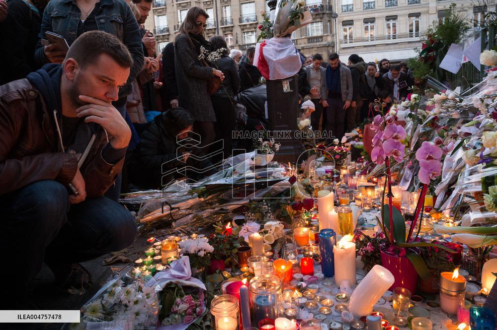 Illustration - Attacks January November 2015 - Paris