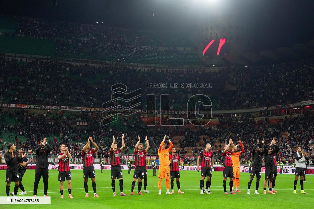 Serie A Match Between Milan and Napoli - Milan