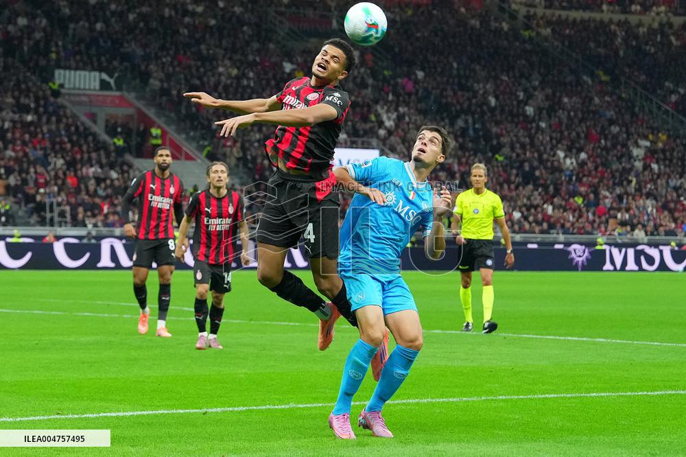 Serie A Match Between Milan and Napoli - Milan
