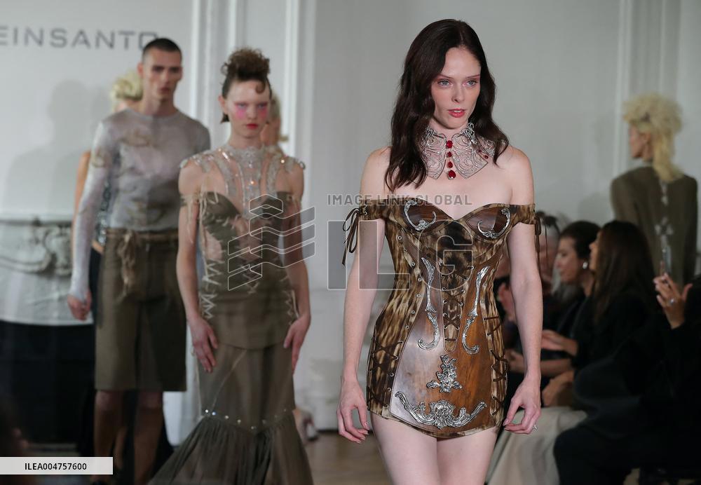 PFW - Coco Rocha At Weinsanto