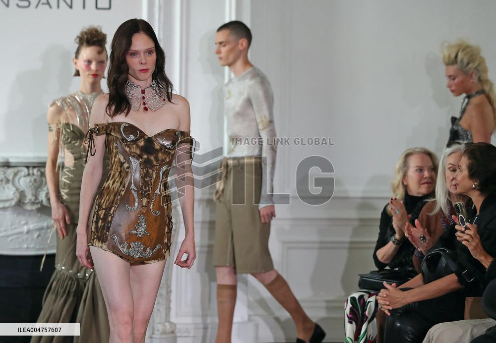 PFW - Coco Rocha At Weinsanto