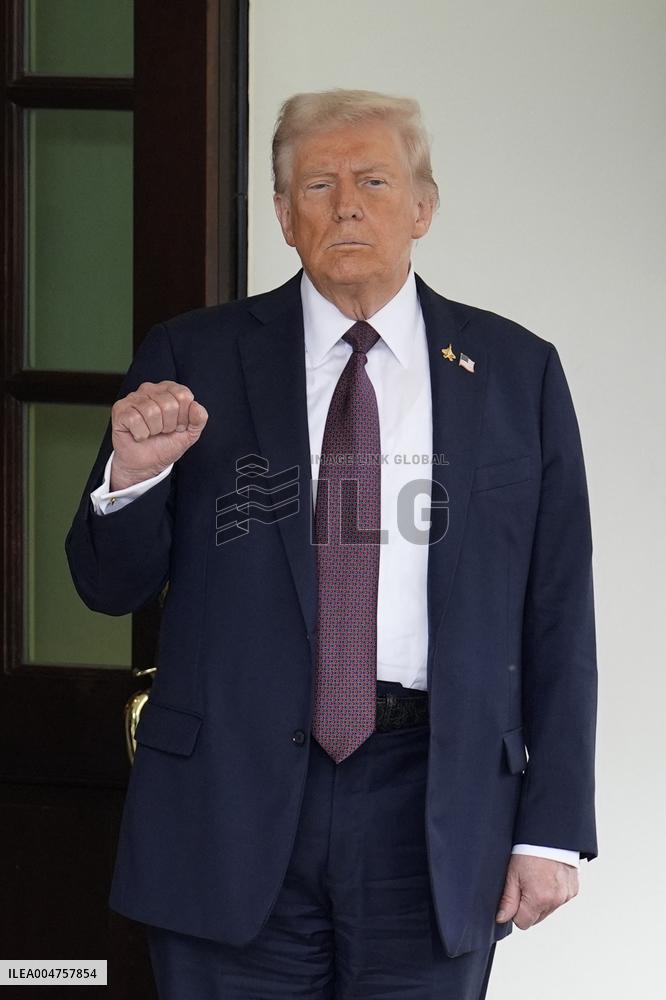 Donald Trump with Benjamin Netanyahu - Washington