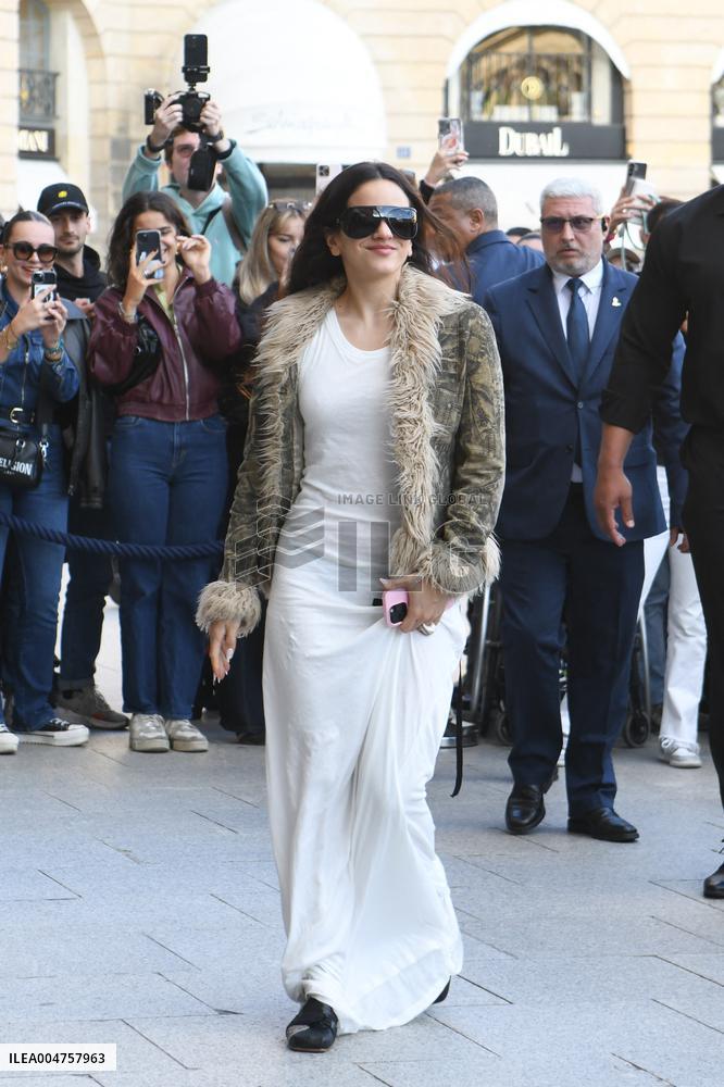 PFW - Rosalia Arrives At The Ritz