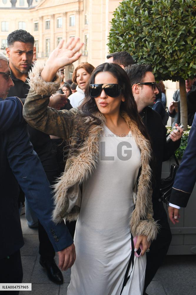 PFW - Rosalia Arrives At The Ritz