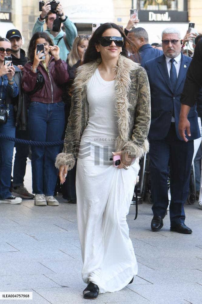 PFW - Rosalia Arrives At The Ritz