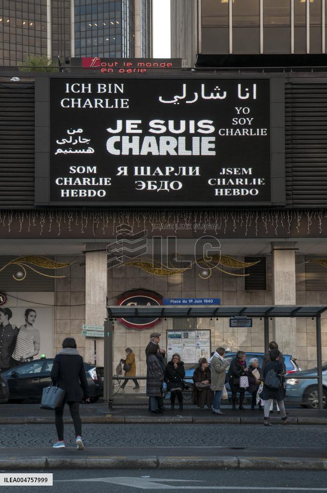 Illustration - Attacks January November 2015 - Paris