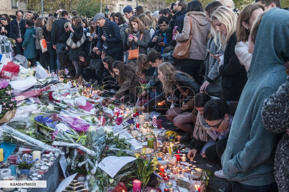 Illustration - Attacks January November 2015 - Paris