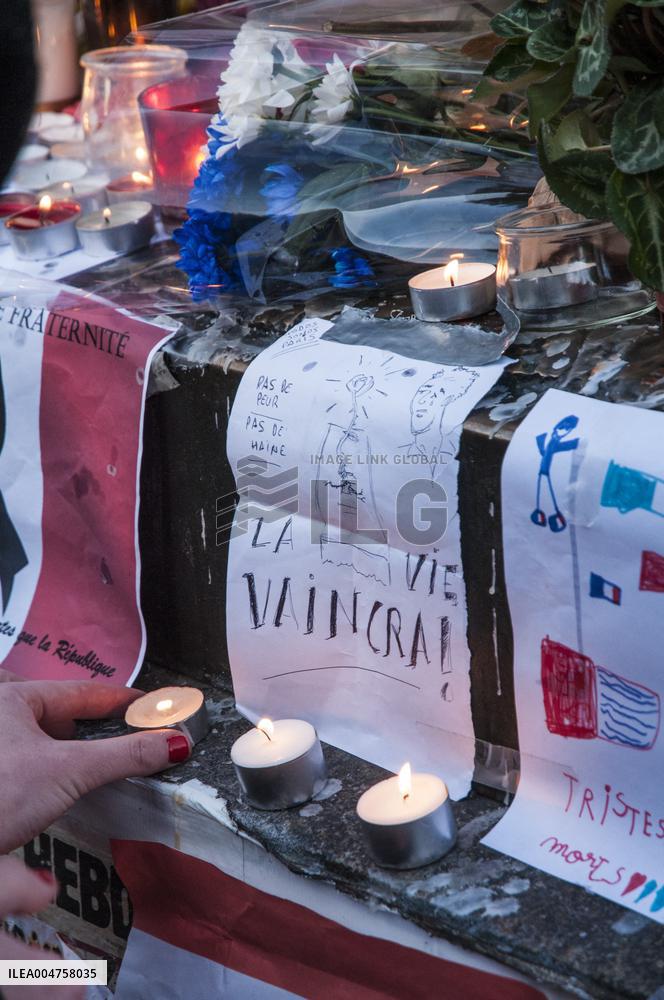 Illustration - Attacks January November 2015 - Paris