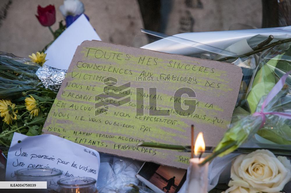 Illustration - Attacks January November 2015 - Paris