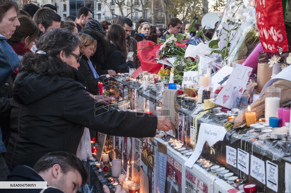 Illustration - Attacks January November 2015 - Paris