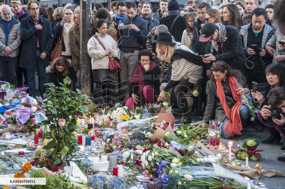 Illustration - Attacks January November 2015 - Paris