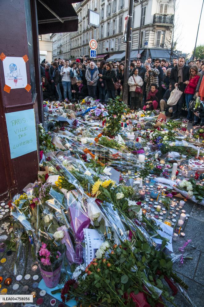 Illustration - Attacks January November 2015 - Paris