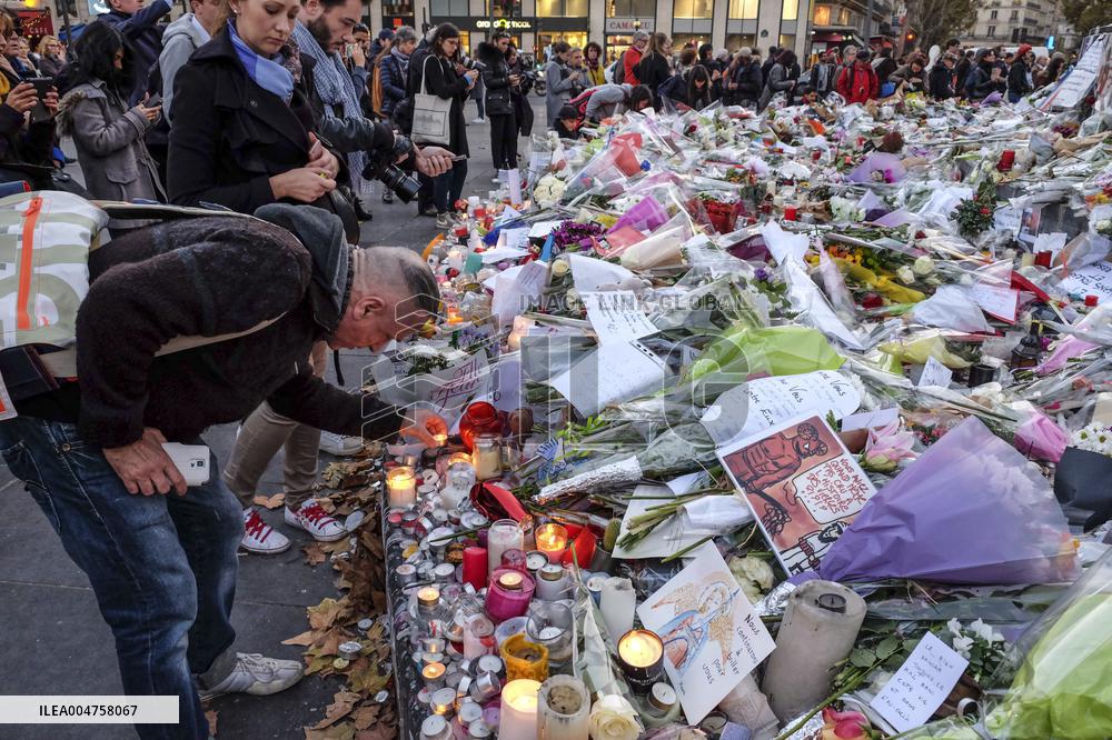 Illustration - Attacks January November 2015 - Paris