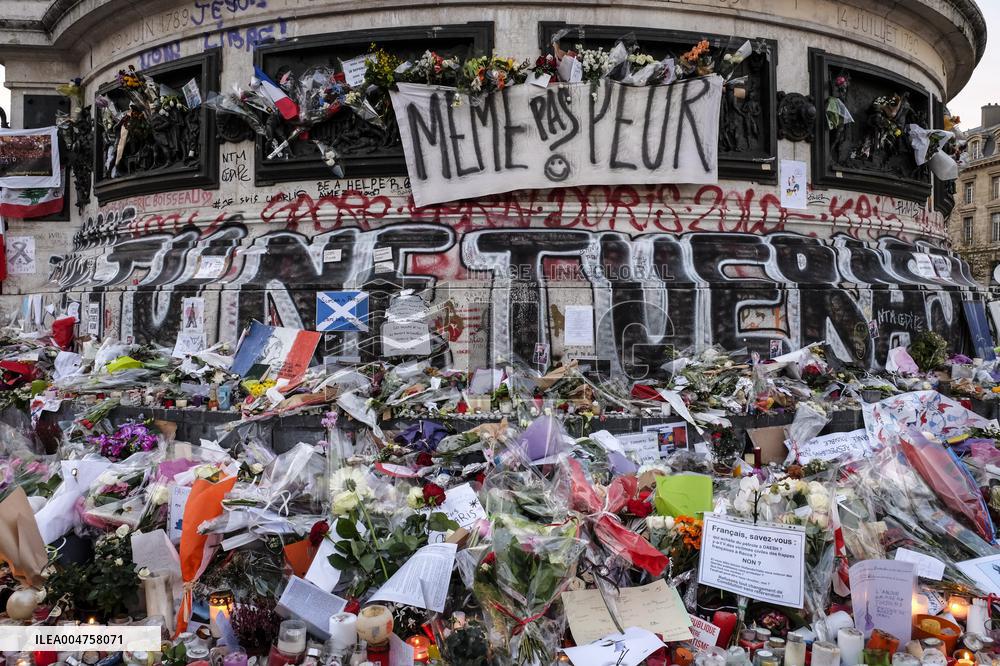 Illustration - Attacks January November 2015 - Paris